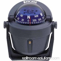 Ritchie B-51G Bracket Mount Explorer Compass, Grey with Blue Dial   553673434